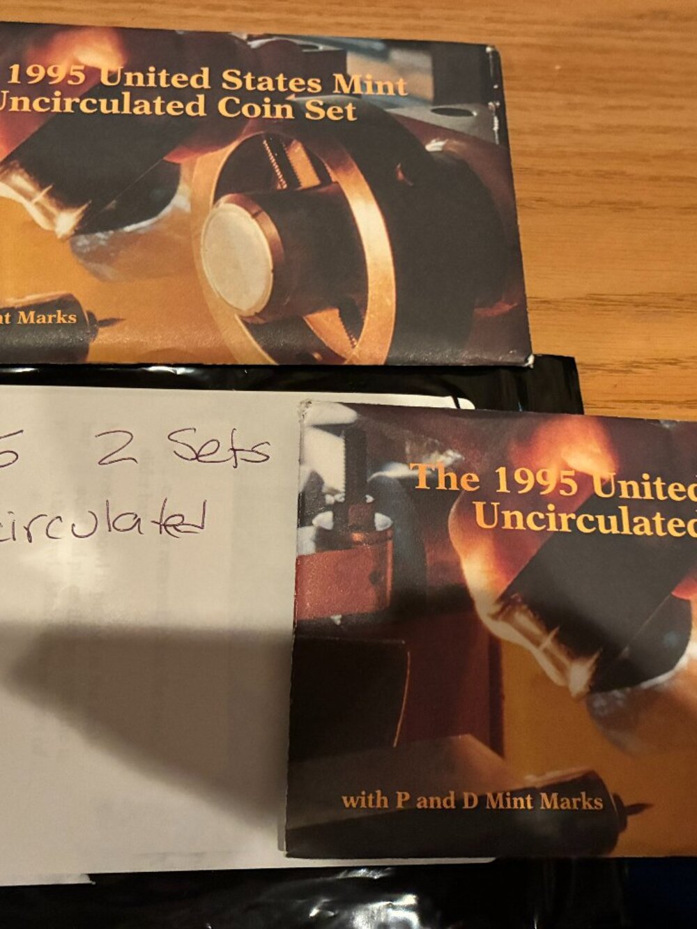 1995-P&D U.S. Uncirculated Set: 10-Coin Set in Original Packaging SET OF 2
